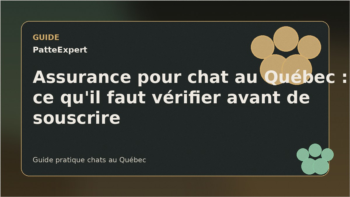 Chat près de documents d'assurance