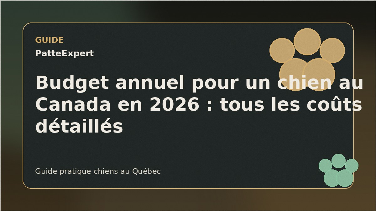 Chien Golden Retriever assis à côté de billets de banque canadiens