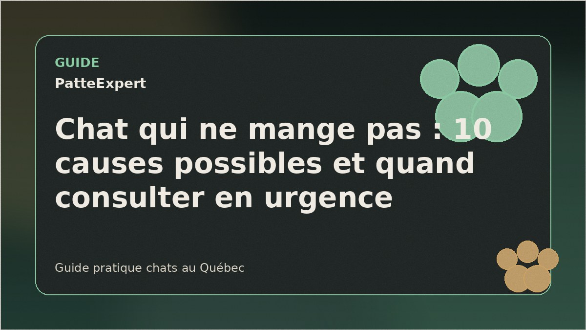Chat triste devant son bol de nourriture vide