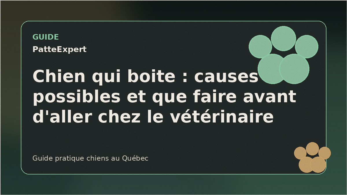Chien triste se tenant la patte sur un divan
