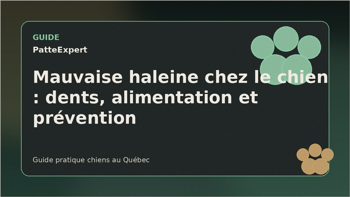 Chien en examen dentaire doux