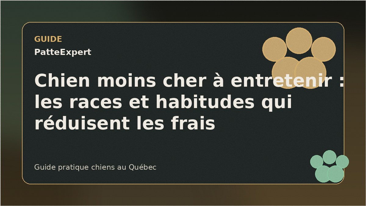 Petit chien croisé heureux dans un salon québécois moderne