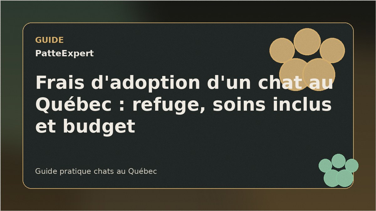 Chat adopté dans un foyer calme