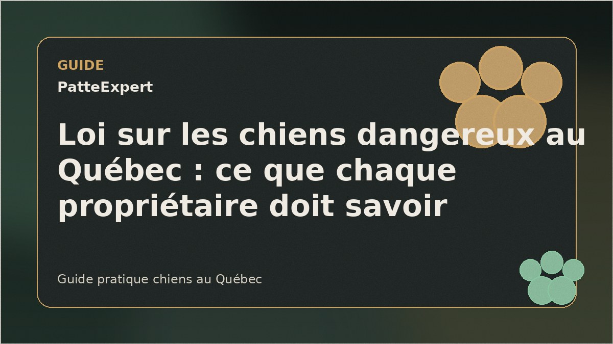 Chien muselé et son propriétaire marchant dans un parc au Québec