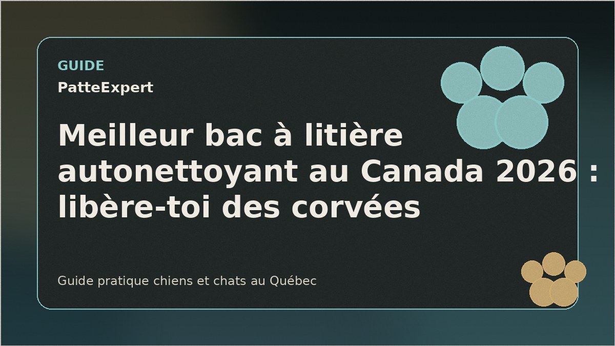 Bac à litière automatique autonettoyant dans un appartement moderne