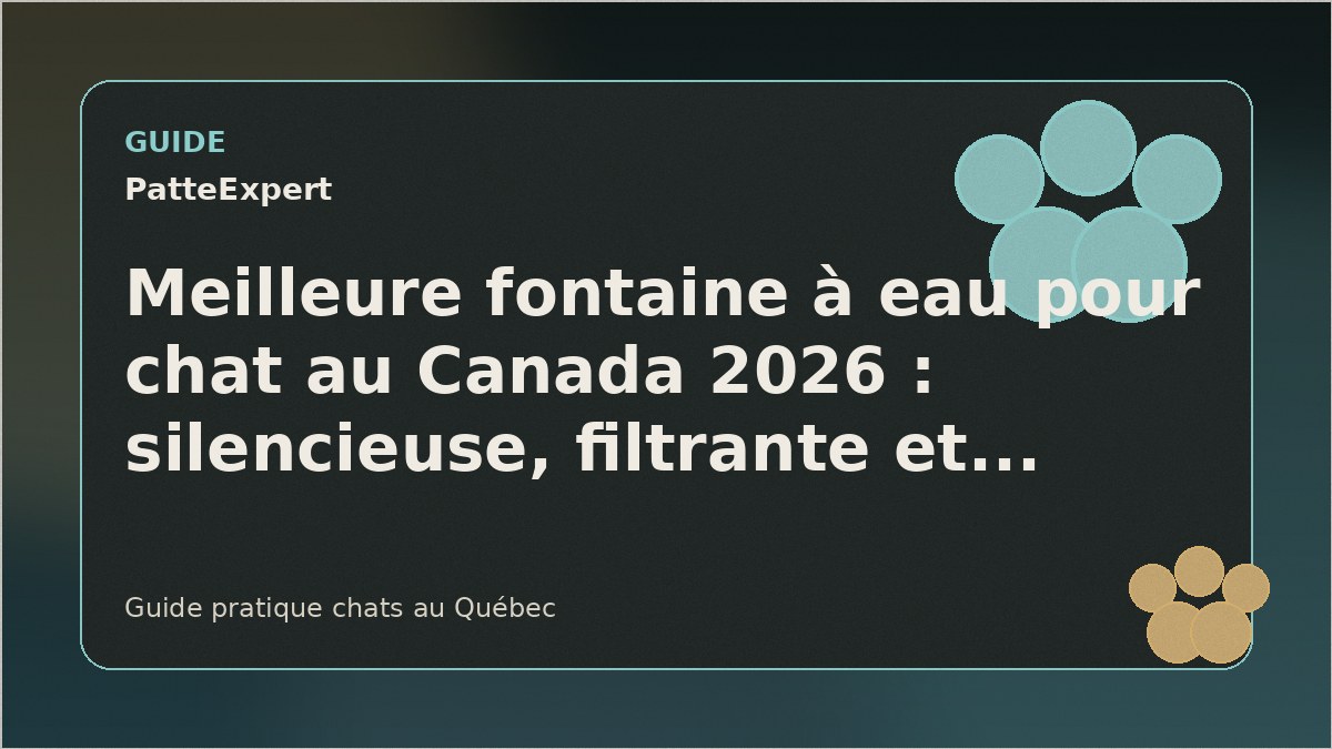 Chat buvant à une fontaine à eau filtrante en céramique